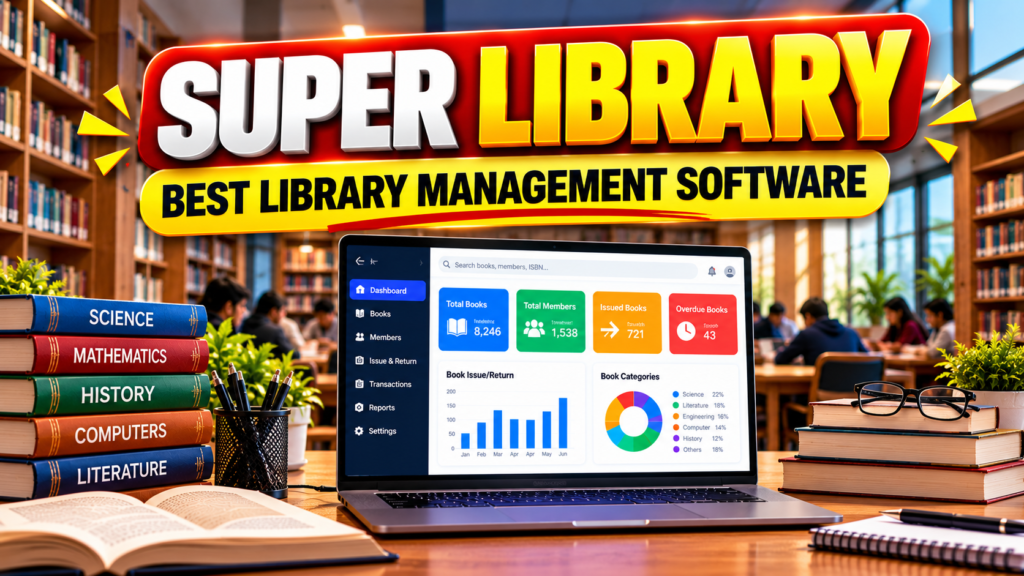 Super Library Best Library Management Software